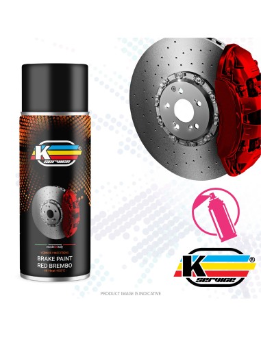 Vernice Spray Pinze Freno Alta Temperatura Rosso Ferrari (Brembo) 1K