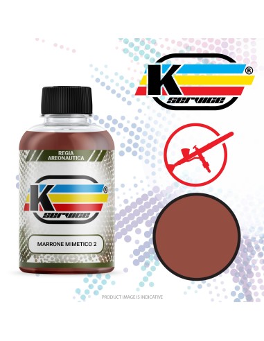 SCALE MODEL PAINT REGIA AERONAUTICA - MARRONE MIMETICO 2 WATER BASED AIRBRUSH COLOR 30ML