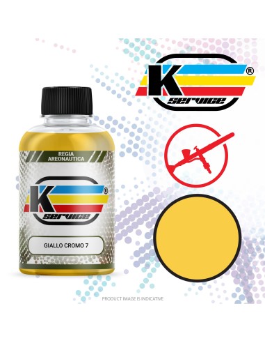 SCALE MODEL PAINT REGIA AERONAUTICA - GIALLO CROMO 7 WATER BASED AIRBRUSH COLOR 30ML