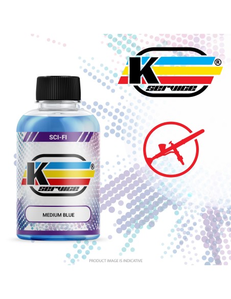 Blue Medium Fiat 007 Saviem Acrylfarbe für Modellbau 30ML