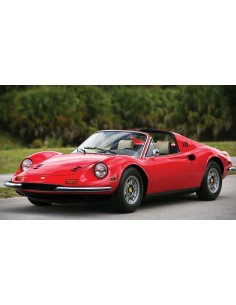 Modelado de color acrílico Rojo Intenso Ferrari Dino 246...
