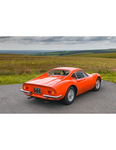 Acrílico Color Modelado Naranja Rojo Ferrari Dino 206 GT - 30ml