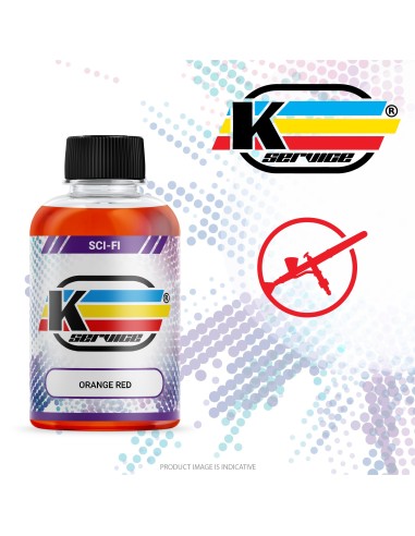 Acrílico Color Modelado Naranja Rojo Ferrari...