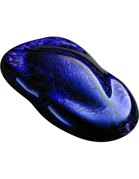 Vernice Custom Marmorizzata Blu Cobalto Perlato