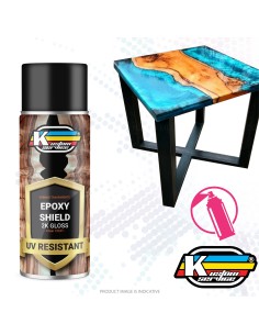 Vernice Trasparente per Resina Epossidica Spray Lucida 2K...