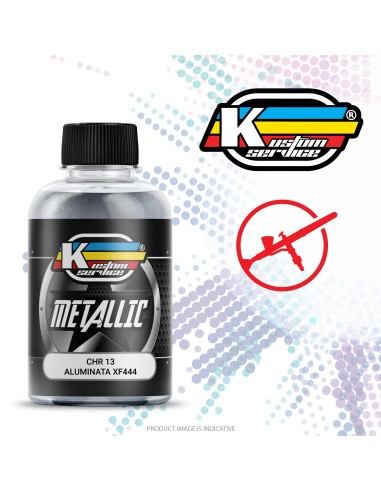 Vernice Metallica Effetto Aluminata per Modellismo Base Alcol 30ml – CHR13