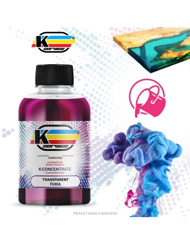 Epoxy Transparent Color Fuxia Concentrate 30ml