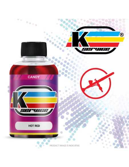 copy of Farbe Candy Hot Red Acryl für Airbrush - 30ML