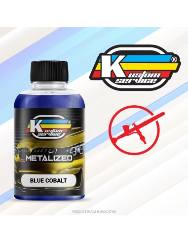 Acrílico Color Azul Cobalto Metálico para Aerógrafo - 30ML