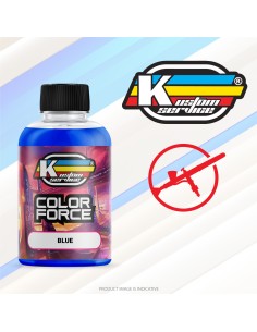 Acrylic blue water base scale model airbrush paint color...