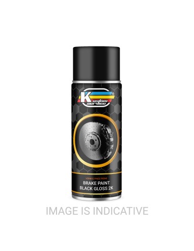 Pinzas spray de pintura freno de alta temperatura negro brillante 2K - 400ml