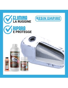 Tank Sealer Bianco Medio Kit Trattamento Antiruggine...