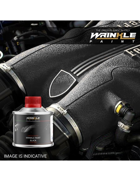 Tiefschwarze Strukturfarbe Harley Davidson Hochtemperatur-Motor - 250g