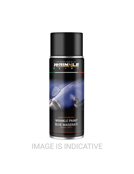 Vernice Raggrinzante Spray Blu Maserati XL Alta Temperatura Motore - 400ml