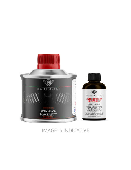 Engine Paint Black Matt Ceramic 2K High Heat Paint - 250GR