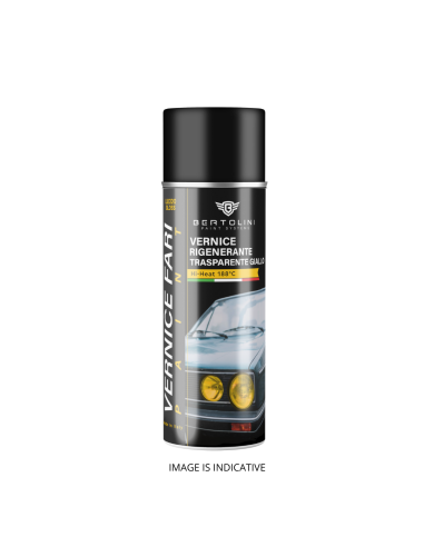 Oscurante Spray Fari Fanali Giallo Lucido Trasparente