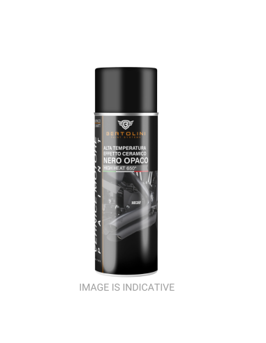 Pintura spray de alta temperatura Mate Negro 600° - 400ml