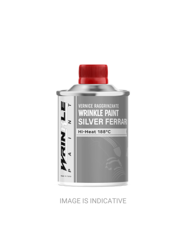 Vernice Raggrinzante Grigio Argento Ferrari XL (Metal Gray) Alta Temperatura - 500gr