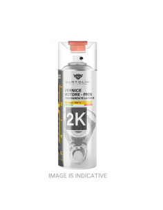 TRANSPARENT GLOSS 2K SPRAY - High Temperature Engine and Brake Caliper Paint - 400ml