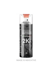 NEGRO BRILLANTE 2K - Pintura para Motor Spray Alta...