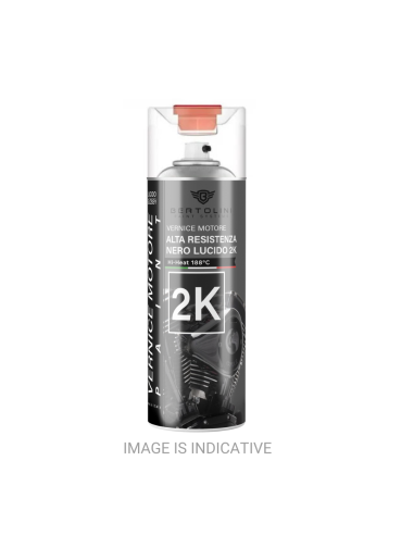 Hi Heat Engine Spray Paint 2k BLACK GLOSS - 400ml