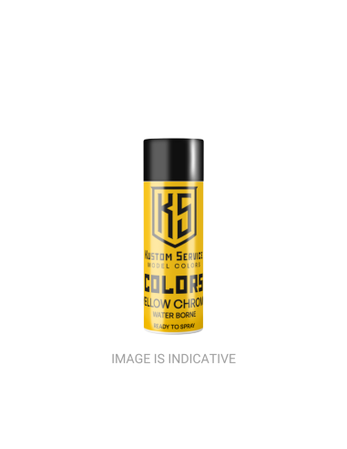 Color acrílico cromo amarillo para aerógrafo - 20ML