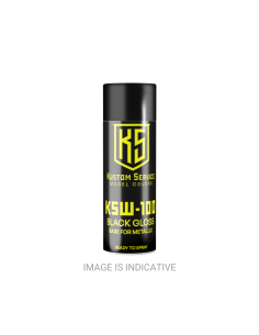 KSW100 Colore Acrilico Nero Lucido Ad Acqua Per Metallici - 30ML