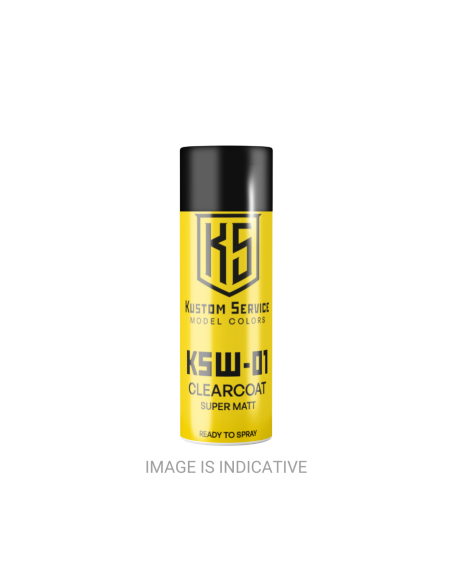 Acrylic Super Matt Clear Coat for Scale Model KSW01 - 50ml