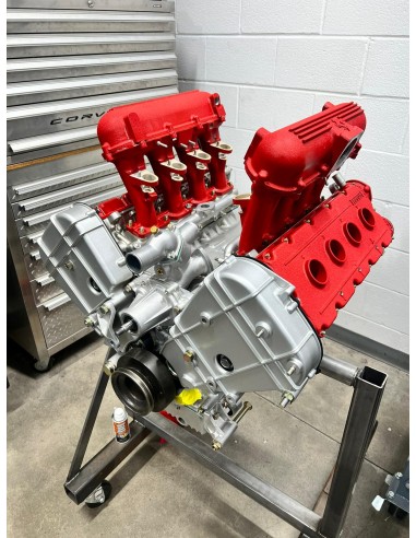 XL Ferrari Red High-Temperature Wrinkle Paint...