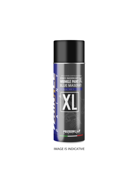 Vernice Raggrinzante Spray Blu Maserati XL Alta Temperatura Motore - 400ml