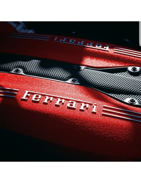 Vernice Raggrinzante Spray Rosso Ferrari Alta Temperatura Motore - 400ml