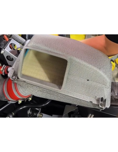 Peinture Vermiculée Gris Argenté Ferrari XL Spray Haute Température Moteur - 400m