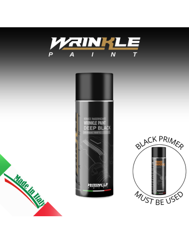 Pintura Vermiculada en Spray Negro Lamborghini Alta Temperatura para Motor - 400ml