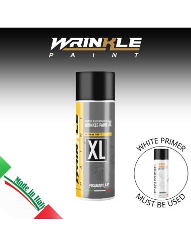 Vernice Raggrinzante Giallo Modena Lamborghini XL Spray Alta Temperatura Motore - 400ml