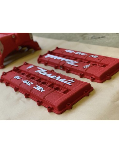 Maserati Red High-Temperature Wrinkle Paint for...