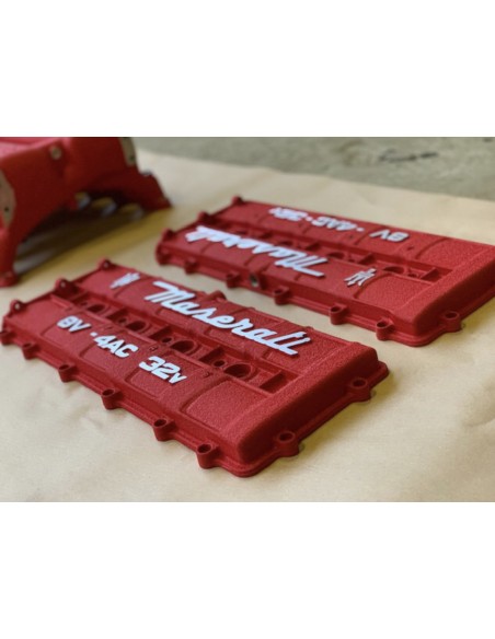 Pintura Vermiculada Rojo Maserati Alta Temperatura para Motor - 250g