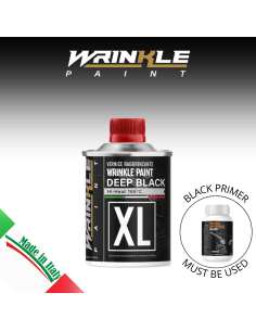 Wrinkle-Lack XL Schwarz Ferrari Hochtemperatur-Motor - 500gr