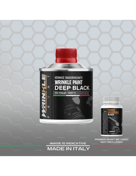 Pintura Vermiculada Negra para Motor de Alta Temperatura de Lamborghini - 250g