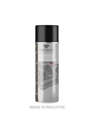 Peinture haute température céramique spray gris aluminium 650° degrés