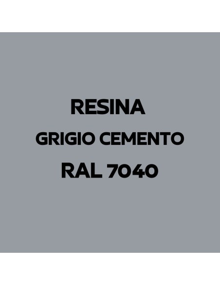 Resina Pavimenti GRIGIO CEMENTO Garage Officine Appartamenti Terrazze Piscine Docce