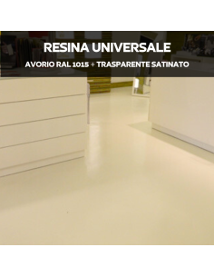 Resina Pavimenti Avorio Opaco Ral 1015 Garage Officine... 2