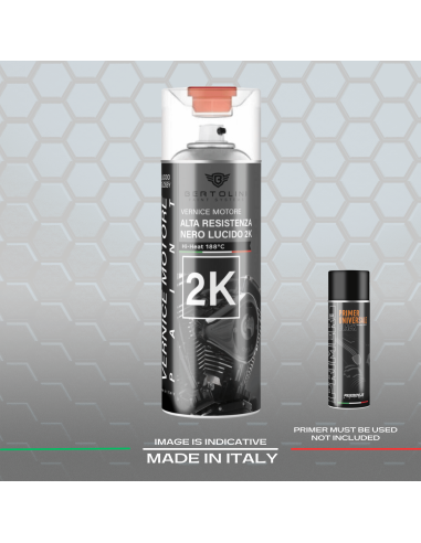 Hi Heat Brake Caliper Spray Paint Black Gloss 2K - 400ml