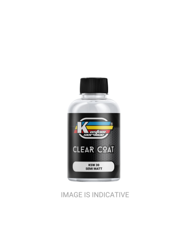 Trasparente Acrilico ad Acqua Semi Lucido KSW30 per Modellismo - 50ml