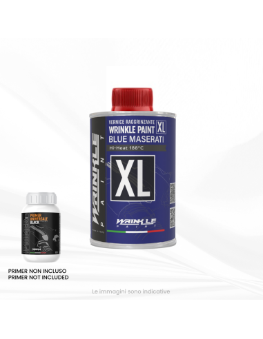 Wrinkle Paint Blue Maserati XL High Temperature Engine - 500gr
