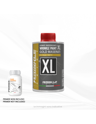 Peinture Craquelée Jaune Modena XL Haute Température pour Moteur - 500gr
