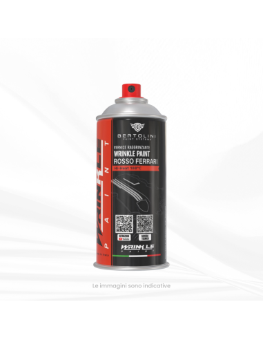 Kit Vernice Raggrinzante Spray Rosso Ferrari...