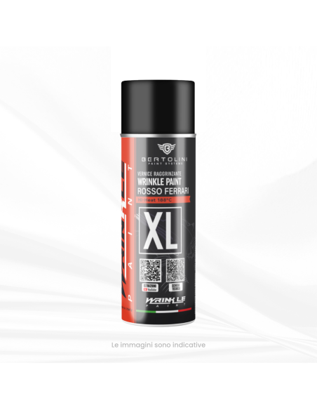 Peinture Vermiculée Spray Rouge Maserati XL Haute Température Moteur - 400ml
