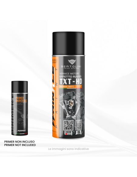 Matte Black Textured - Spray High Temperature Engine Paint Effect - 400ml