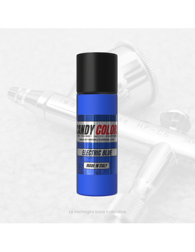 Colore Candy Blu Elettrico Acrilico per Aerografo - 30ML