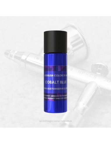 Color acrílico azul cobalto para aerógrafo - 30ml
